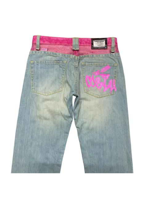 Hysteric Glamour CO&LU Denim Mesh Painter Jeans