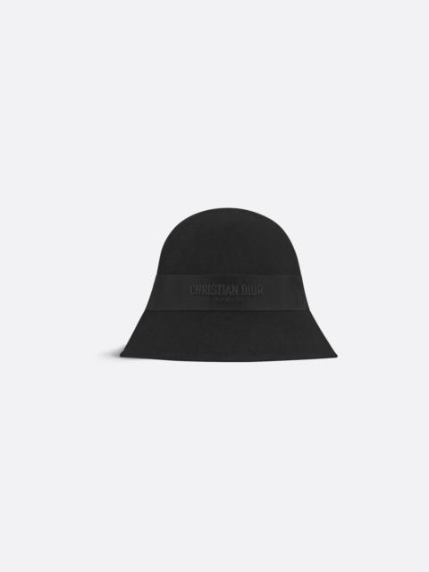 Dior D-Tulipe Small Brim Cloche