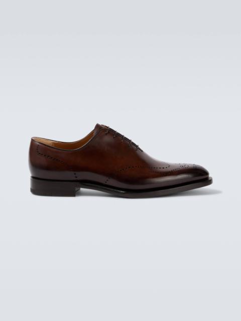 Berluti Ajouré Equilibre Venezia leather Oxford shoes