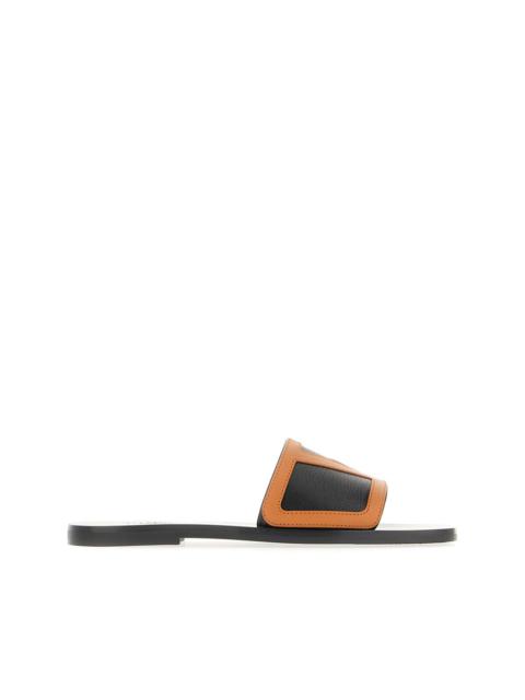 Valentino Garavani Black Flip-Flops & Slides Men
