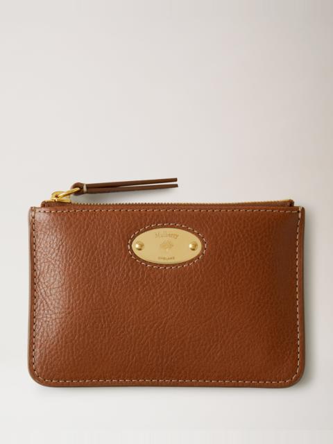Mulberry Mulberry Plaque Small Zip Coin Pouch
Oak NVT