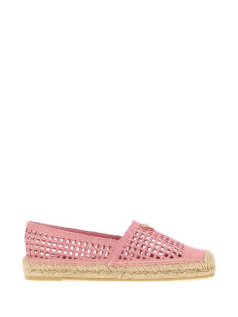Prada Prada Women Pink Crochet Espadrilles
