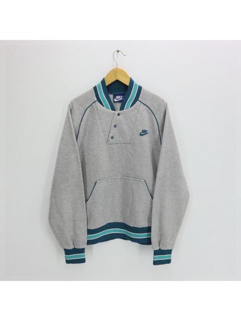 Nike Vintage NIKE Mini Logo Embroidered Half Zip