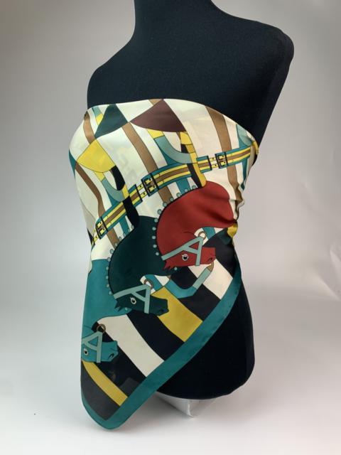 Other Designers Japanese Brand - Horses Silk Scarf