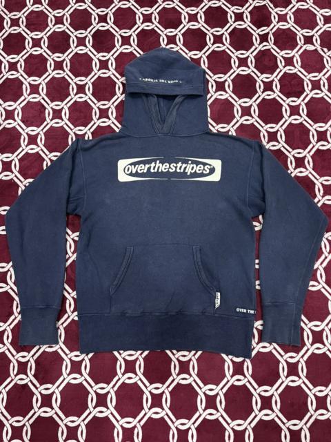 Other Designers Over The Stripes Centre Box Logo Hoodie