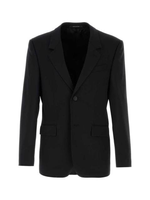 BALENCIAGA Balenciaga Men Black Wool Blazer