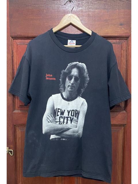 Other Designers Band Tees × Vintage - 🇺🇸 Vintage 1991 John Lennon T-shirt Bob Gruen Made Usa