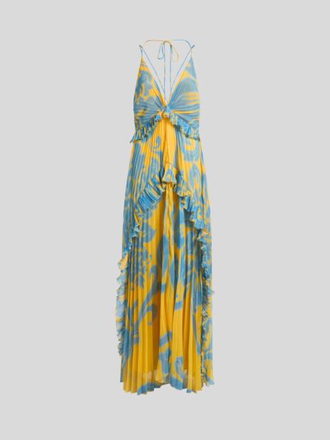 Etro LONG DRESS WITH RUFFLES
