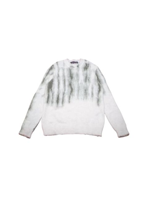 SS19 mohair dyed knit sweater