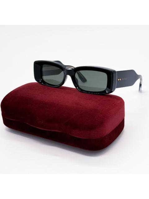 GUCCI NEW GUCCI GG1528S 001 SQUARE BLACK GREY WOMEN SUNGLASSES