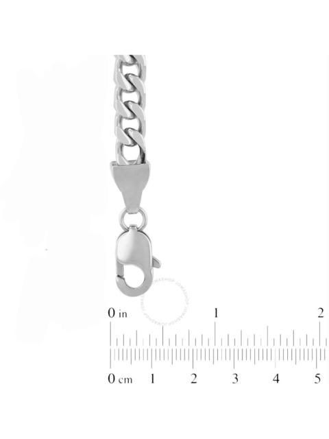 Robert Alton - Robert Alton Polished Stainless Steel Chain and Bracelet Set for Men