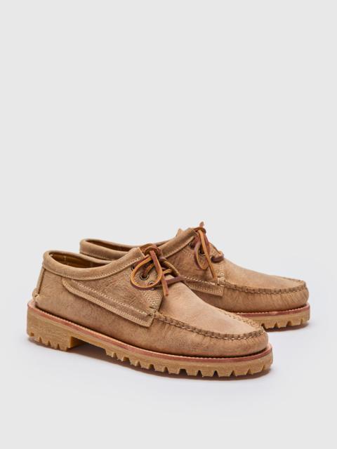 Easymoc Rugby Blucher in Waxed Elk