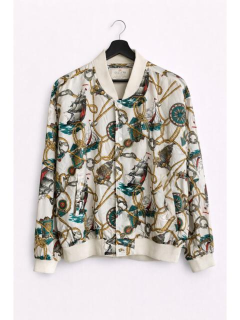 Other Designers Japanese Brand - Gleeman Nautical Print Vintage Chain & Ship Pattern Jacket