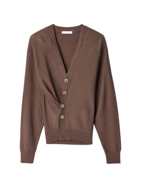 Lemaire Lemaire Women Wool Blend Twisted Cardigan