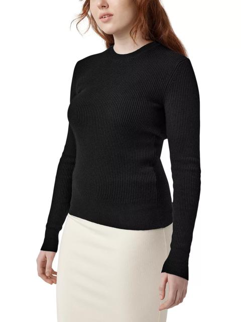 Canada Goose Georgian Slim Crewneck Wool Sweatshirt