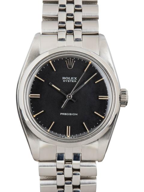 Rolex Oyster Precision 6426 Black Index Dial