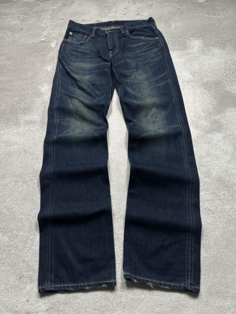 Levi's Vintage Levi’s Japanese Edition Distressed Mud Denim Jeans