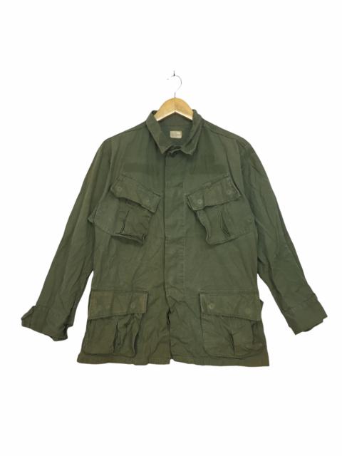 Other Designers Vintage - 90’ US Army Vietnam Era Jungle Tropical Coat Jacket Ripstop
