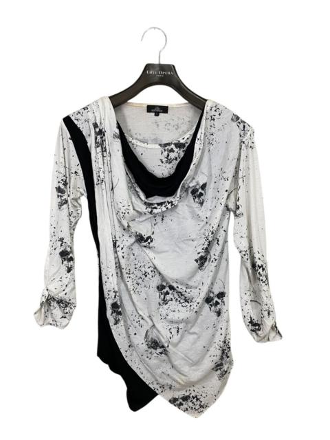 Other Designers GOSTAR DE FUGA × Seditionaries - Punk Bernings sho double shirt full printed skull