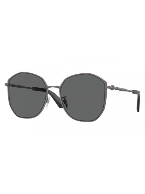 Burberry Burberry Dark Grey Irregular Ladies Sunglasses BE3153D 131687 57