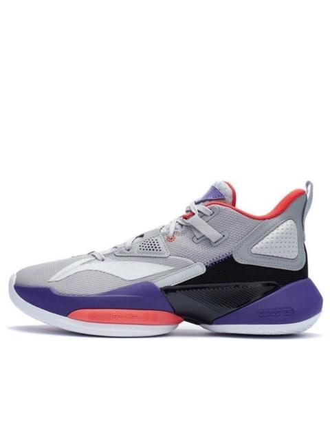 Li-Ning Li-Ning Power 8 Low 'Grey Silver Purple' ABPR035-1