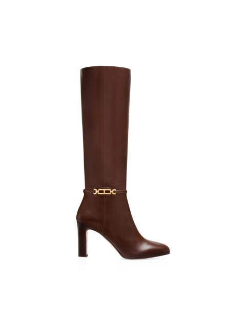TOM FORD LEATHER WHITNEY BOOT