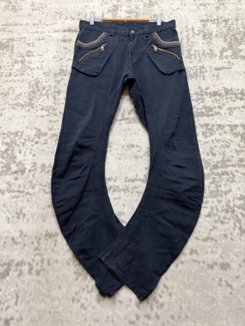 PPFM Vintage PPFM Curve Bondage Banana Cut Avant Garde Pants