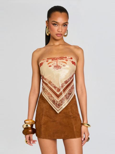 RETROFÊTE NOELLE SILK TOP