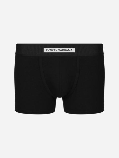 Two-way-stretch cotton jersey regular-fit boxers