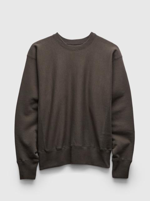 KAPTAIN SUNSHINE Heavy Crewneck Pullover in Fade Black