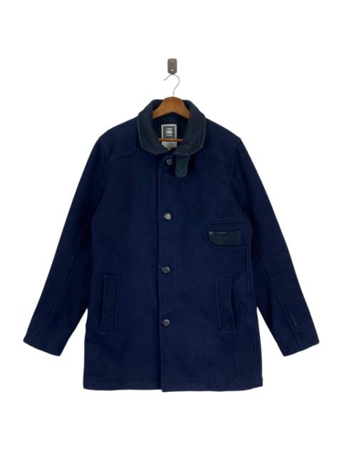 Other Designers VINTAGE G-STAR RAW JACKET WOOL NAVY