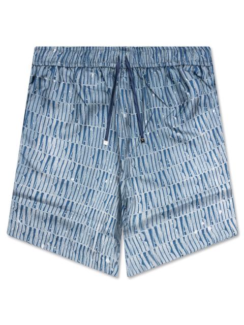 AMIRI GRADIENT SHORT - BLUE