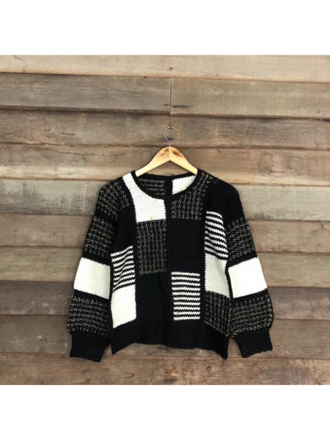 Other Designers Homespun Knitwear - Patterned Knitwear Sweater #4849