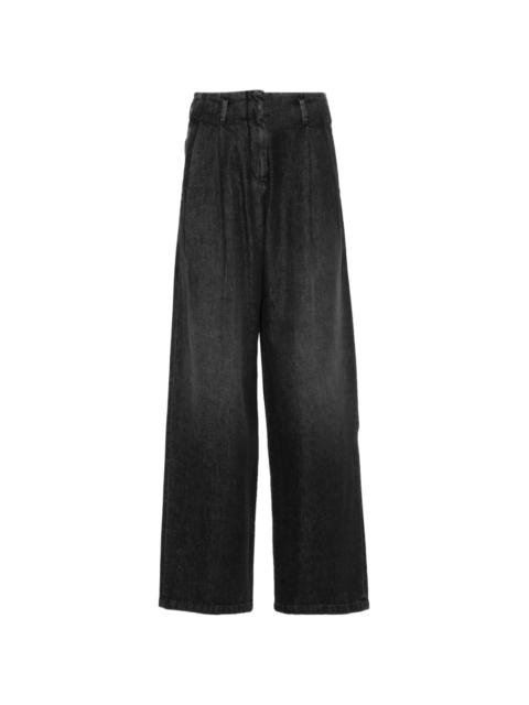 visvim JUMBO PASTORAL PANTS W (W/L) BLACK - 0319105008006 | REVERSIBLE