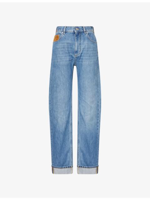 Bottega Veneta Regular-Fit Straight-Leg Denim Jeans