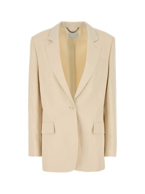 Stella McCartney Stella Mccartney Women Ivory Viscose Blend Blazer