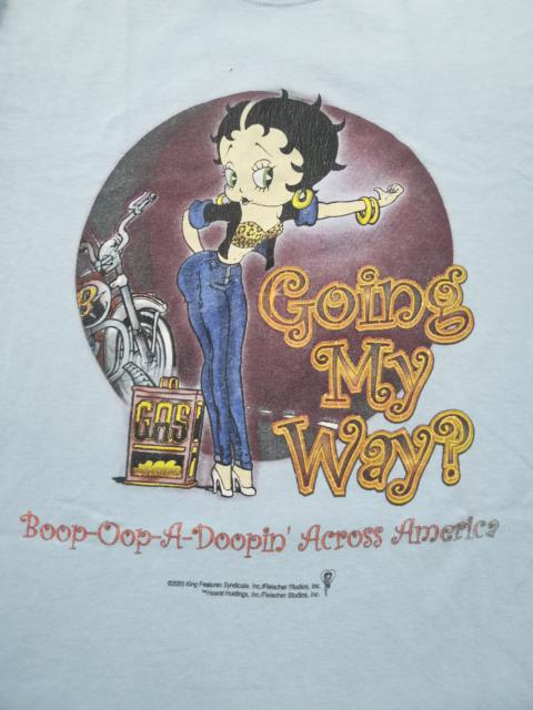 Other Designers Vintage - Vintage Betty Boop A Doopin Across America Tee Rare Cartoons