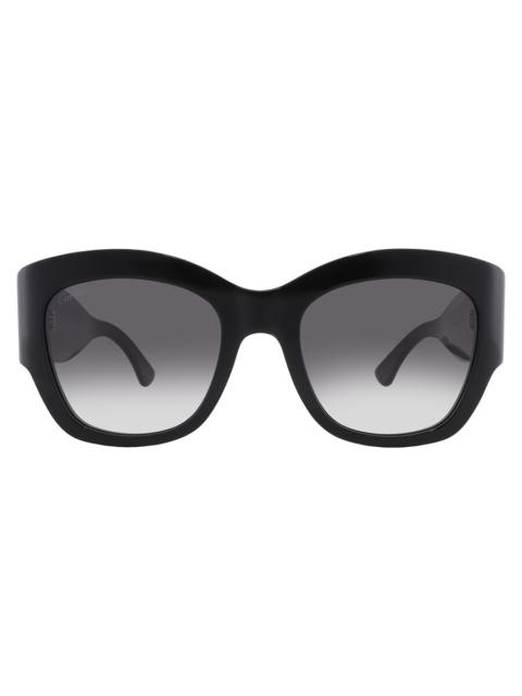 Cartier Cartier C Decor Grey Gradient Butterfly Ladies Sunglasses CT0304S 001 52