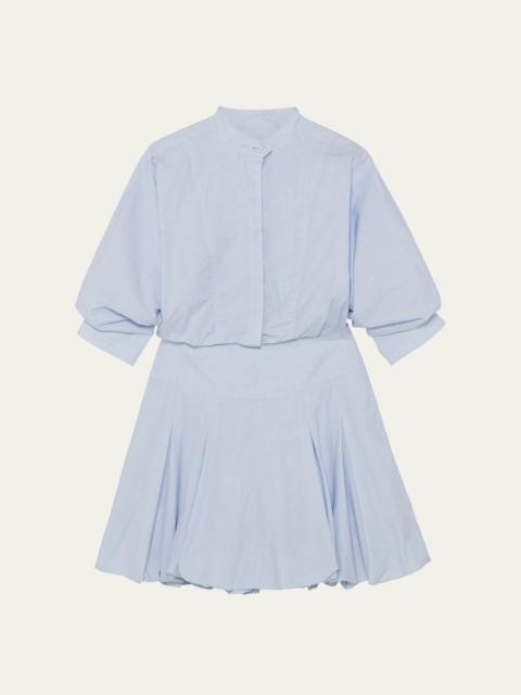 SIMKHAI Effie Mini Bubble Shirtdress