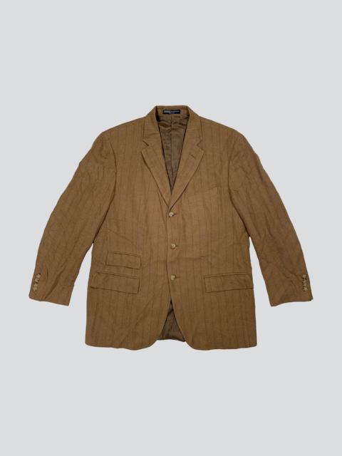 Vintage Polo by Ralph Lauren Blazer Polo IV Cashmere Sport Blazer Men Size 42R Classic Suit Brown Chic Fashion Jacket