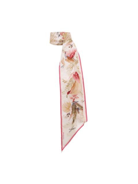 Zimmermann PRINTED SILK NECK SCARF