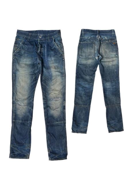 Other Designers If Six Was Nine - Vintage G-star Raw Made In Italy Skinny Jeans