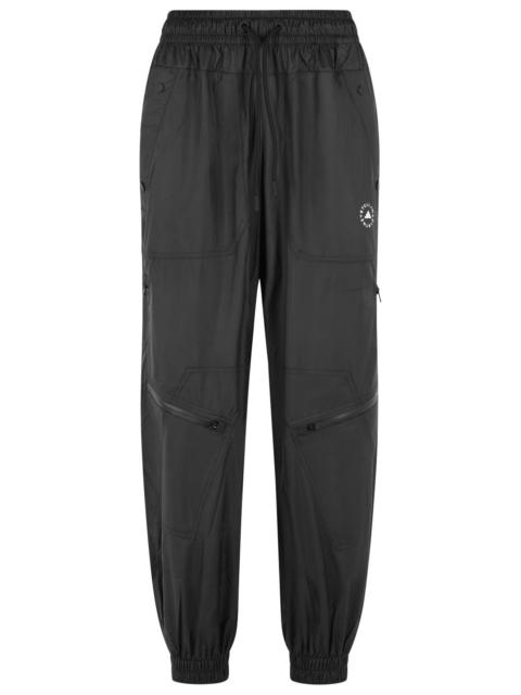adidas Adidas By Stella Mccartney Black Polyester Pants