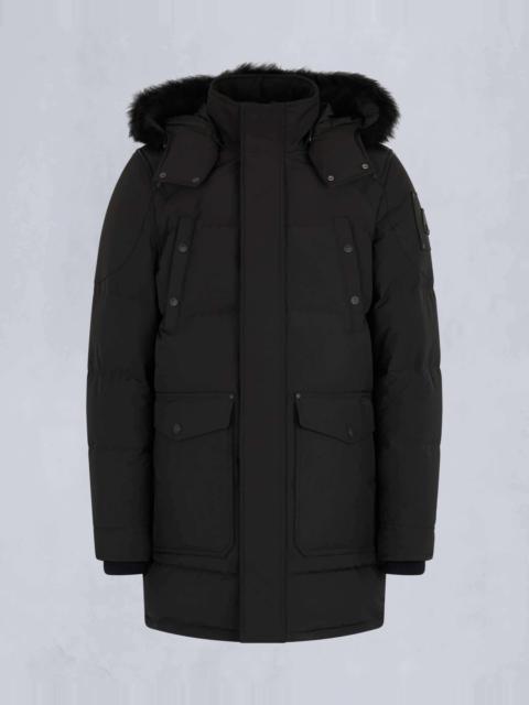 MOOSE KNUCKLES ONYX SHEARLING BIG RIDGE PARKA