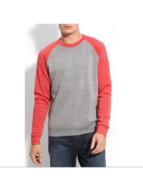 Other Designers Alternative Apparel - Alternative Unisex Colorblock Crewneck Sweatshirt