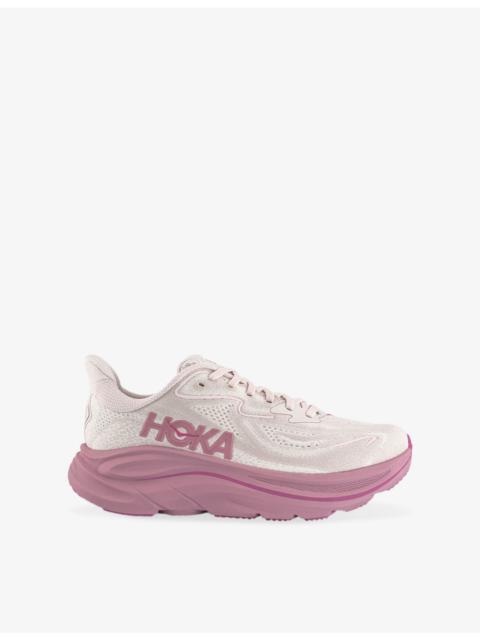 HOKA Clifton 10 Knitted Low-Top Trainers