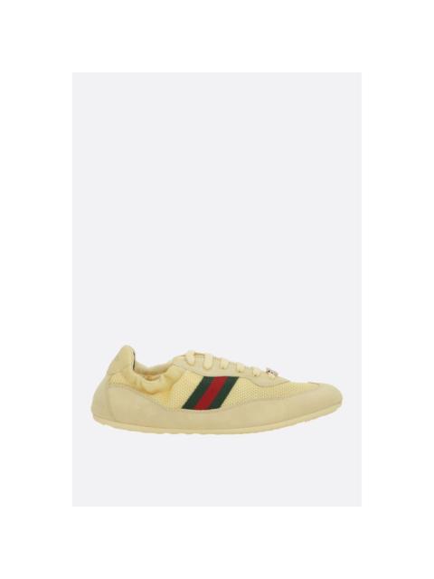 GUCCI GUCCI Shift Yellow Sneakers New & Authentic (Women's size:9;