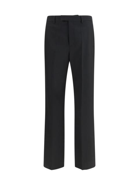 Valentino Valentino Wool Tailored Pants Nero
