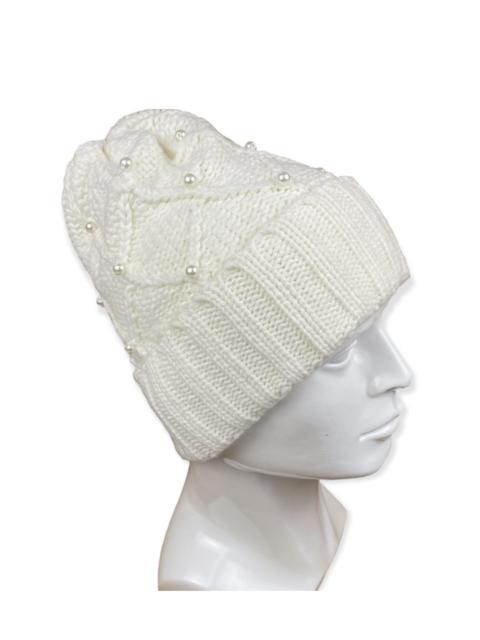 JAPANESE BRAND BEANIE HAT WITH BEADS HS2