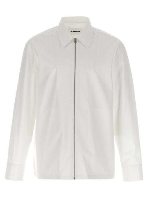 Jil Sander Men Zip Shirt